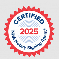 signing agent at a laptop